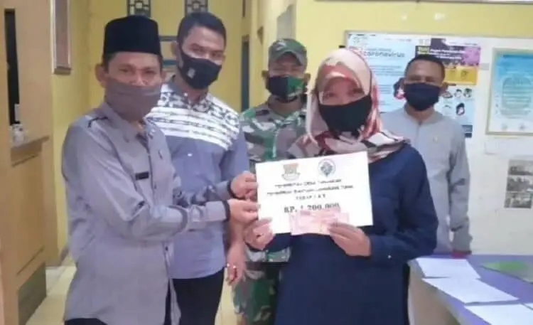 285 KK di Rajeg Terima BLT Dana Desa