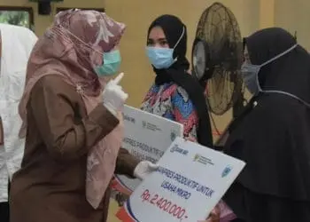 369 Pelaku UMKM Pandeglang Dapat Banpres Rp 2,4 Juta