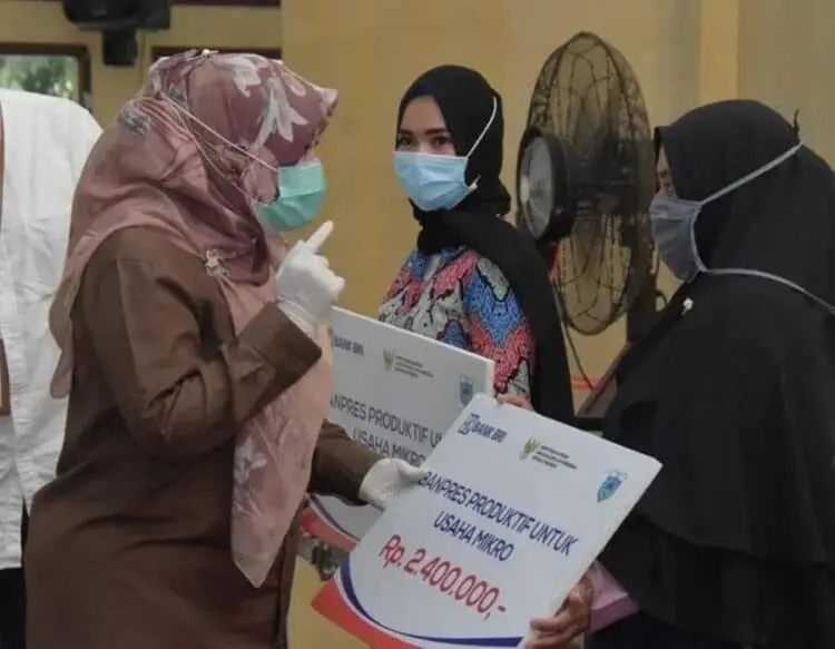 369 Pelaku UMKM Pandeglang Dapat Banpres Rp 2,4 Juta