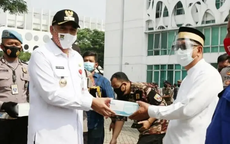 Bupati Zaki Ajak Masyarakat Kampanye Gebrak Masker