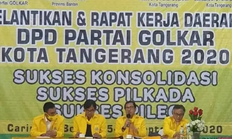 Golkar Kota Tangerang “Dipagari’ untuk Sachrudin