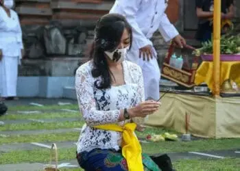 Perayaan Galungan dengan Protokol Kesehatan