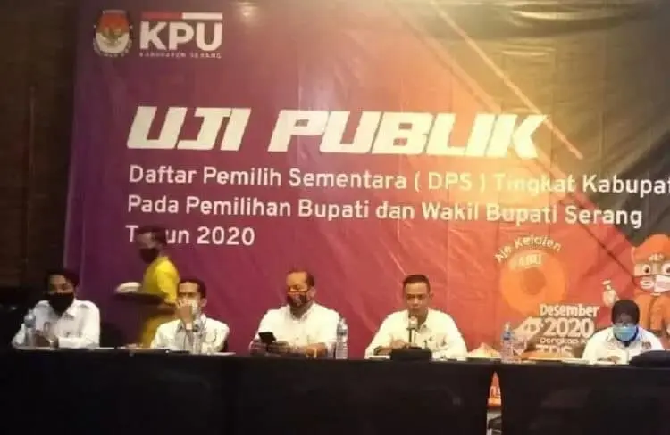 DPS Pilkada Kabupaten Serang Dipastikan Bertambah