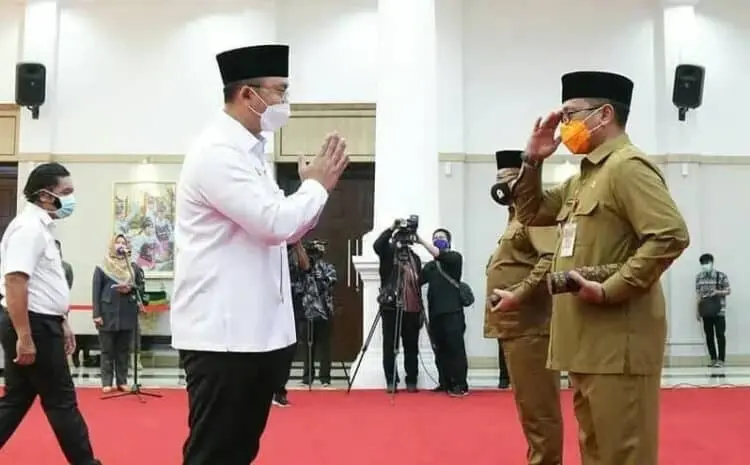 Wagub Andika ke Pjs Bupati: Sukseskan Pilkada Tanpa Bahayakan Warga