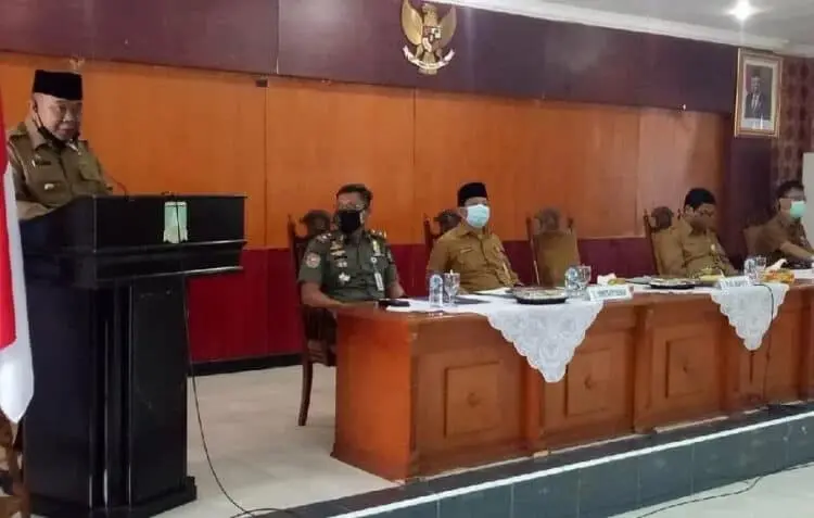 Hari Pertama Kerja, Pjs Bupati Serang Kumpulkan Seluruh Pejabat