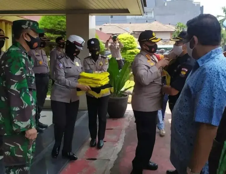 Tindak Pelanggar PSBB, Polrestro Tangerang Kota Bentuk Timsus