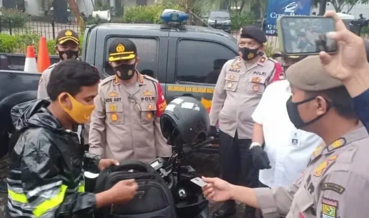 Disiplinkan Protokol Kesehatan, Polresta Tangerang Gelar Operasi Yustisi