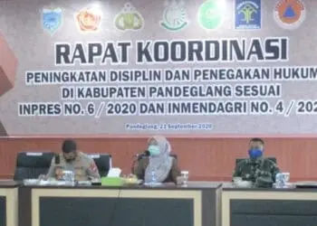 Struktur Gugus Tugas Covid-19 Pandeglang Berubah