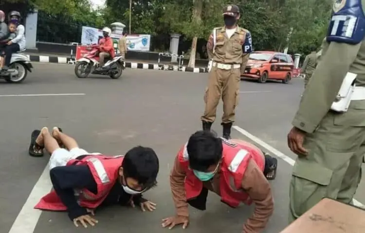 Seminggu, 525 Warga Pandeglang Terjaring Razia Protokol Kesehatan