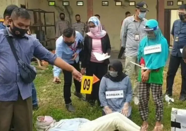 Pembunuh Anak Kandung Sering Menganiaya