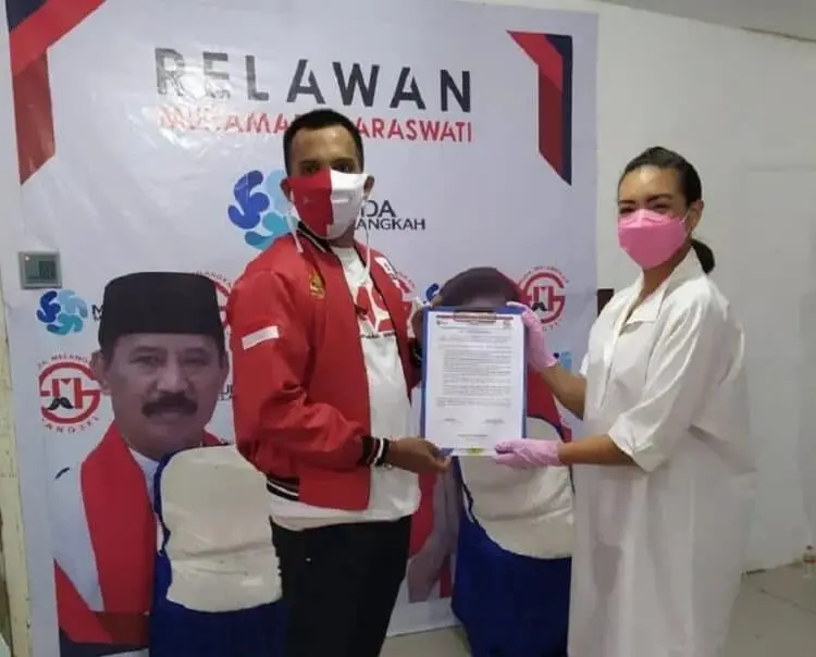 Relawan Muda Melangkah Dukung Muhamad-Saraswati