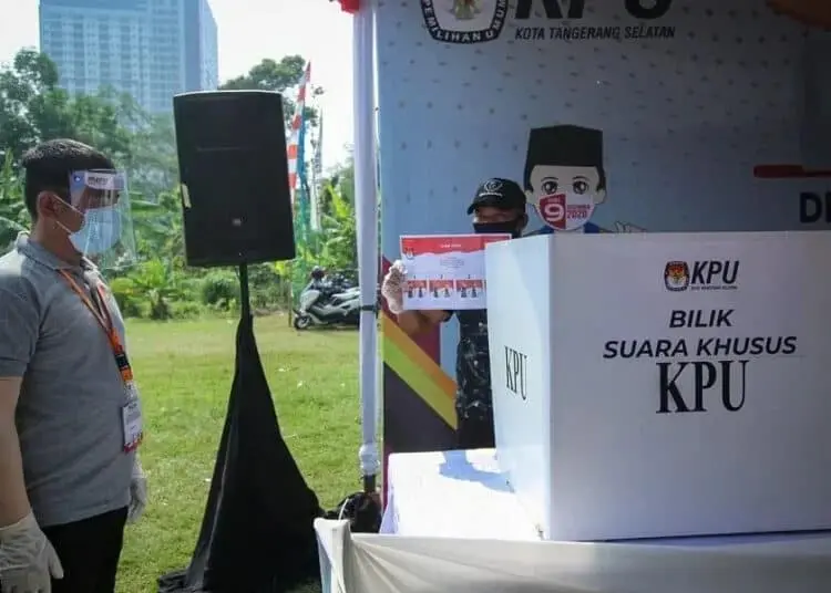 Simulasi Pemungutan Suara Pilkada 2020