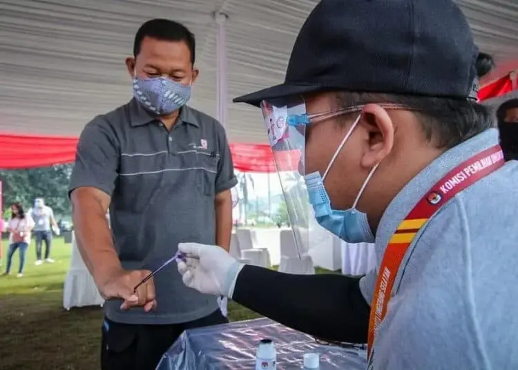 Simulasi Pemungutan Suara Pilkada 2020