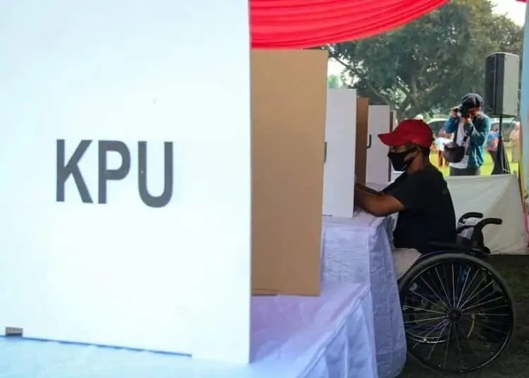 Simulasi Pemungutan Suara Pilkada 2020