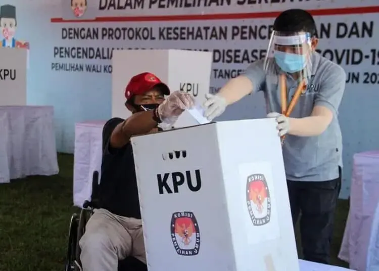 Simulasi Pemungutan Suara Pilkada 2020