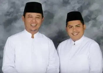 TANTANG PETAHANA: Bapaslon usungan dari PKB dan PPP, Thoni-Imat. (ISTIMEWA)