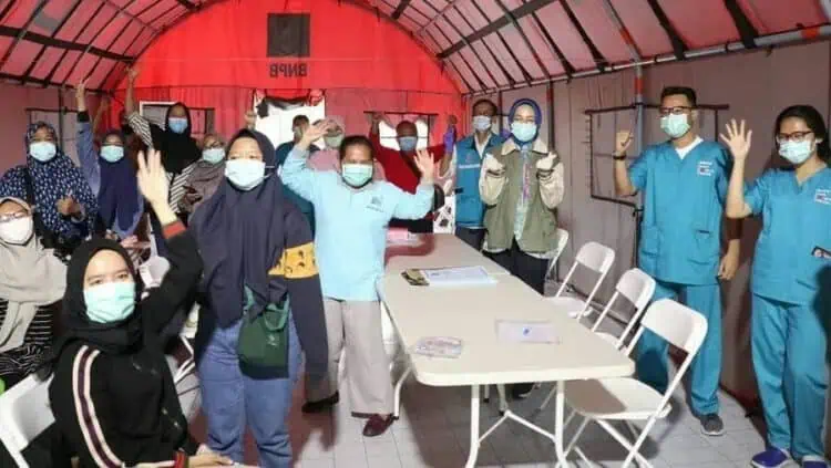 Walikota Airin Lepas Pasien Sembuh Covid-19