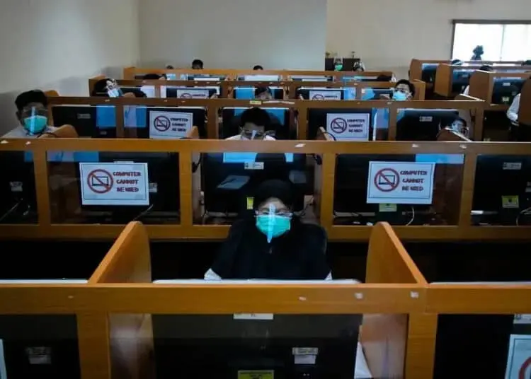 Ratusan Peserta Berebut Kursi CPNS Kota Tangerang