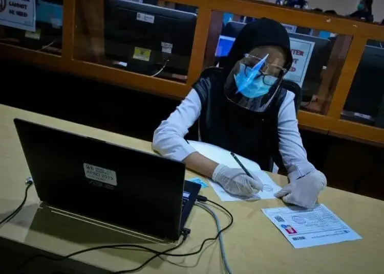 Ratusan Peserta Berebut Kursi CPNS Kota Tangerang
