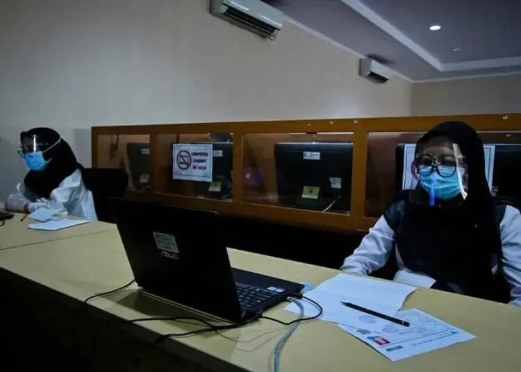 Ratusan Peserta Berebut Kursi CPNS Kota Tangerang