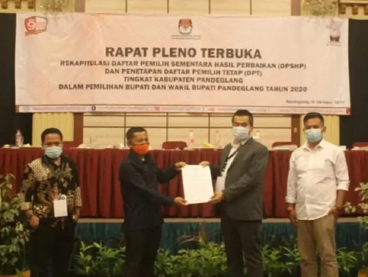 Pilkada Pandeglang Didominasi Pemilih Laki-laki