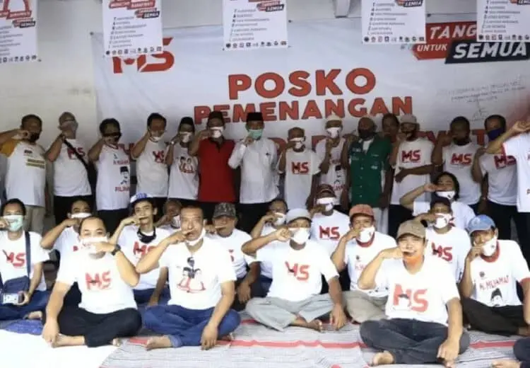 Dukungan Warga Serua dan Sawah Lama Untuk Muhamad