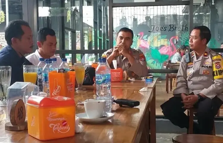 Dapat Promosi, Kapolres Pandeglang Pamit Kepada Wartawan