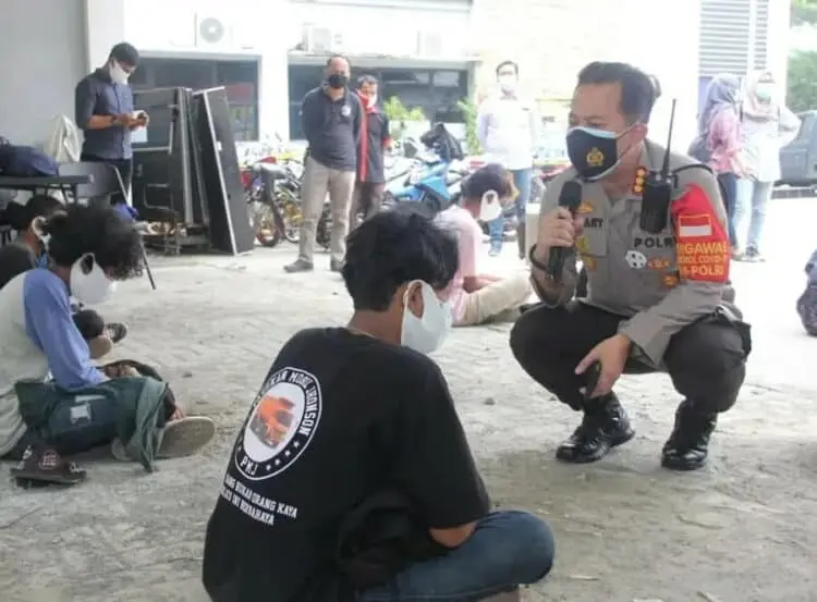 Diduga Mau Ikut Demo, Pelajar Bawa Topeng Joker Diamankan