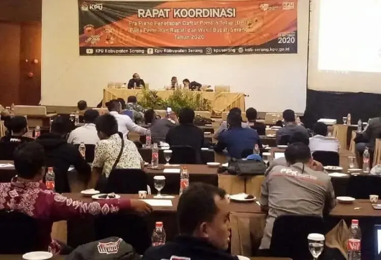 DPS Pilkada Kabupaten Serang Bertambah 3.694 Pemilih