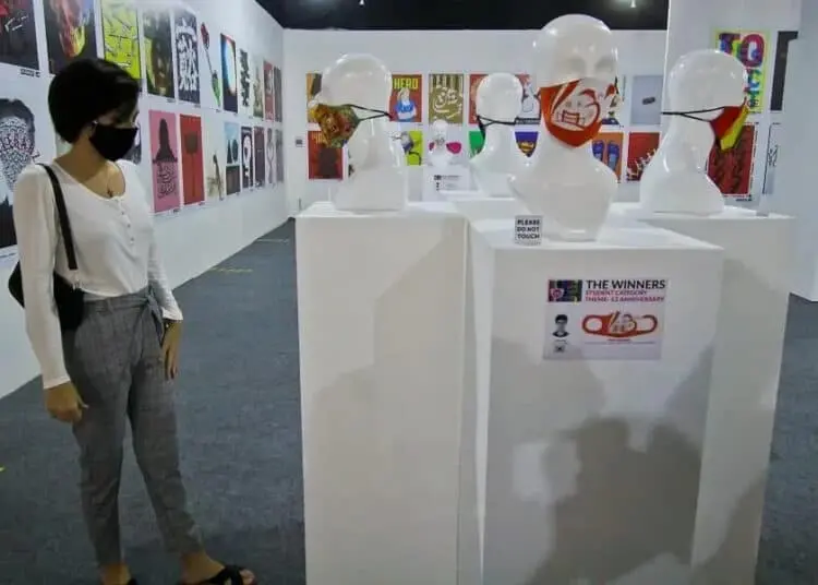Pameran Desain Masker Internasional di Tangerang
