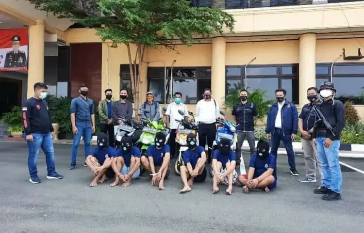 Diduga Hasil Kejahatan, 24 Kendaraan Diamankan