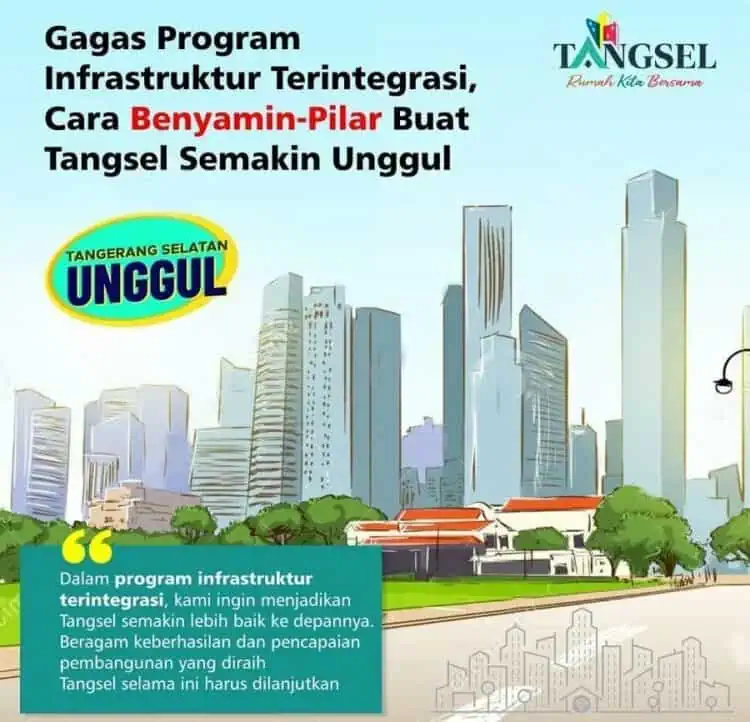 Ben-Pilar Genjot Program Infrastruktur Terintegrasi