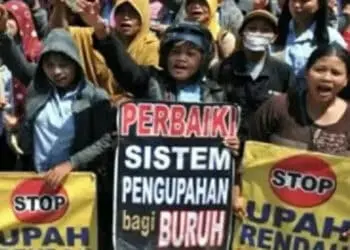 Upah Usulan Buruh Tangsel Dikirim ke Gubernur