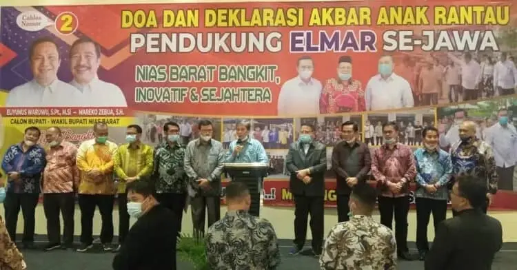 Masyarakat Nias Perantauan Gelar Deklarasi Dukungan Politik