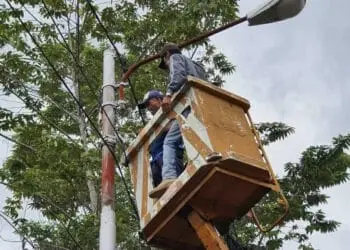 Warga Baksel Keluhkan Lampu PJU Padam