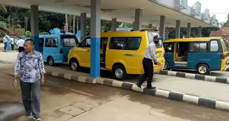 Angkum di Terminal Tunjung Teja Masih Sepi