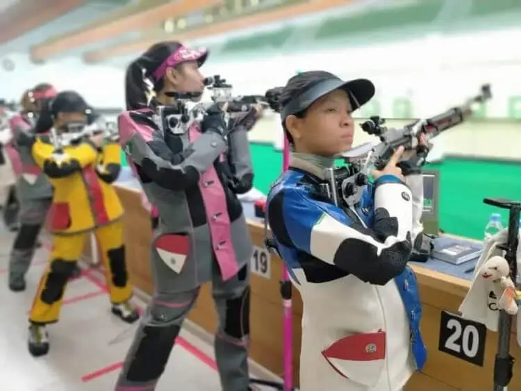 Kejurnas Menembak Piala Presiden 2020, Monika Pertama, Amelia Kedua