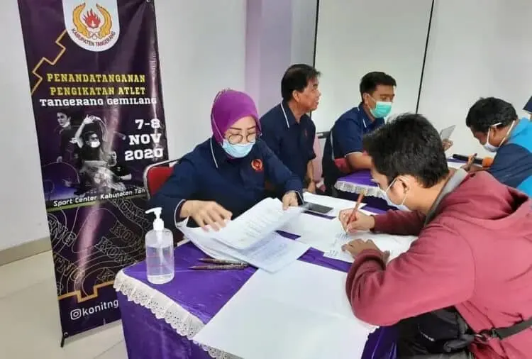 KONI Kabupaten Tangerang Ikat Atlet