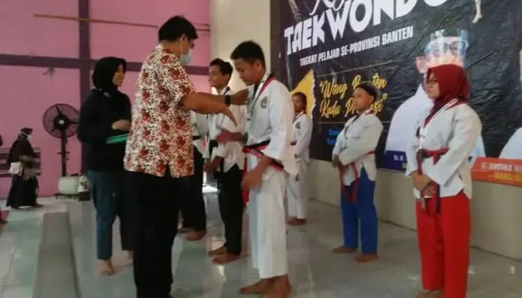 Kabupaten Tangerang Dominasi Medali Kejuaraan Taekwondo