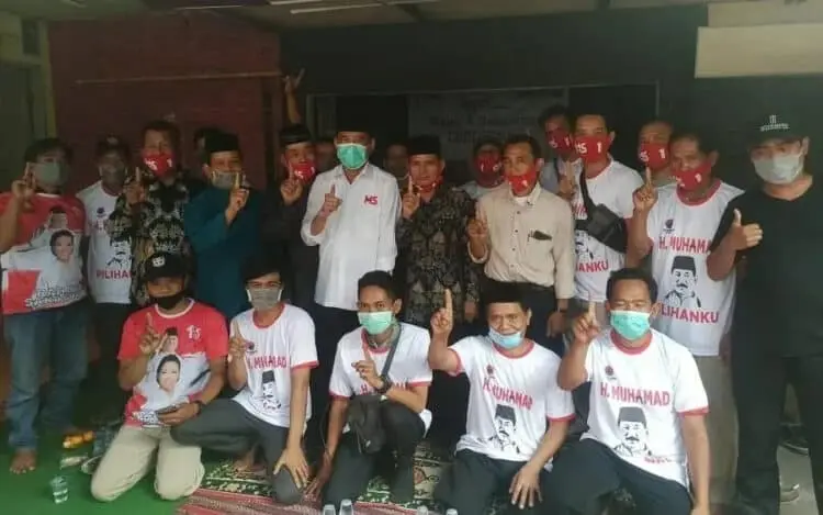 Warga Jelupang Serpong Utara Dukung Muhamad