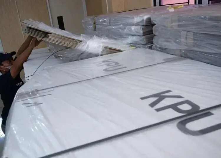 DISTRIBUSI LOGISTIK PILKADA TANGSEL