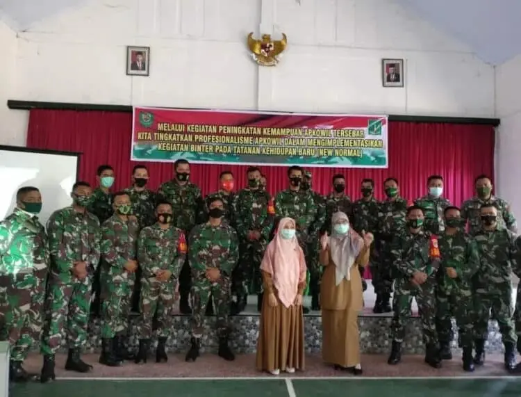 Babinsa Dibekali Pemahaman Memutus Penyebaran Covid