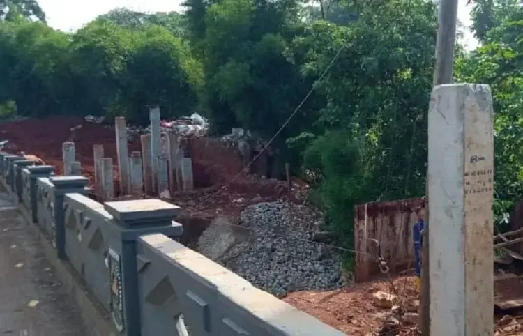 DPU Bangun Jembatan di Cipeucang