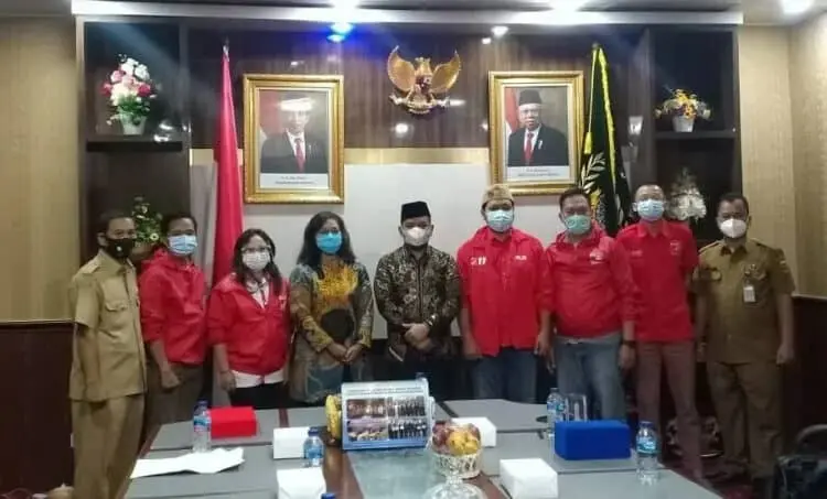 DPW PSI Silaturahmi ke Ketua DPRD Banten