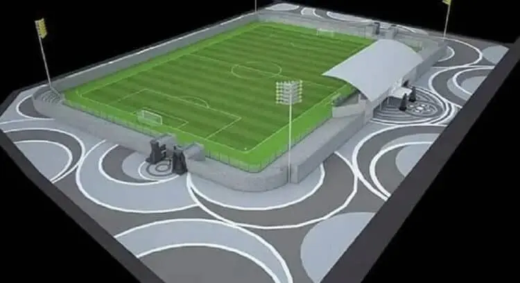 Desa Sangiang Jaya Bakal Bangun Stadion Mini