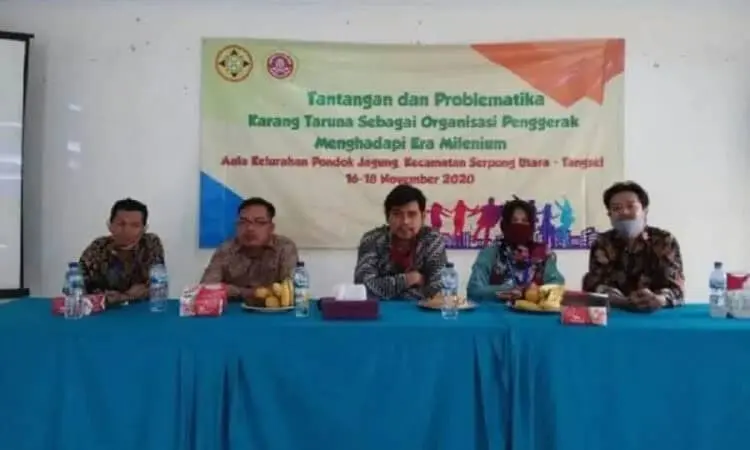 Dosen Unpam-Karang Taruna Bahas Organisasi Penggerak