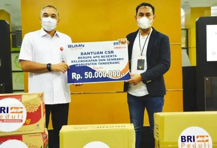 BRI Berikan Bantuan Penanganan Covid-19