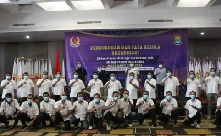 Zaki Kukuhkan 29 Koordinator Olahraga Kecamatan