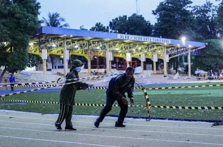 Pasca Dikotori, Lapangan Ahmad Yani Disterilisasi