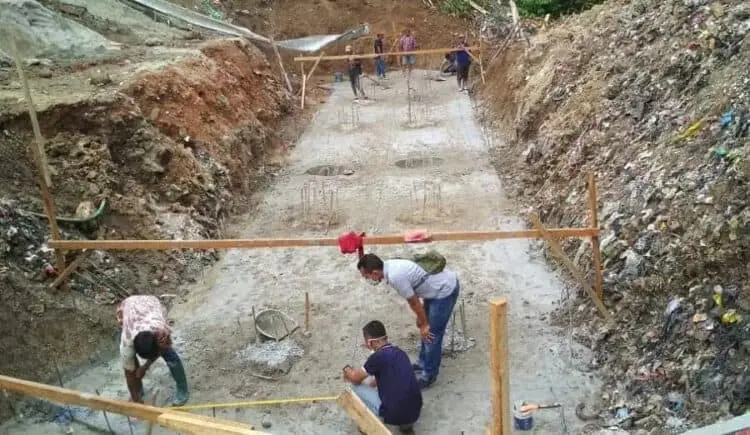 Pengerjaan Fisik, Jalan Kaduagung Ditutup Sementara